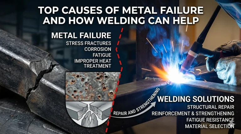 Top Causes of Metal Failure and How Welding Can Help