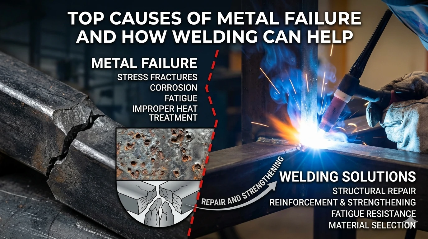 Top Causes of Metal Failure and How Welding Can Help