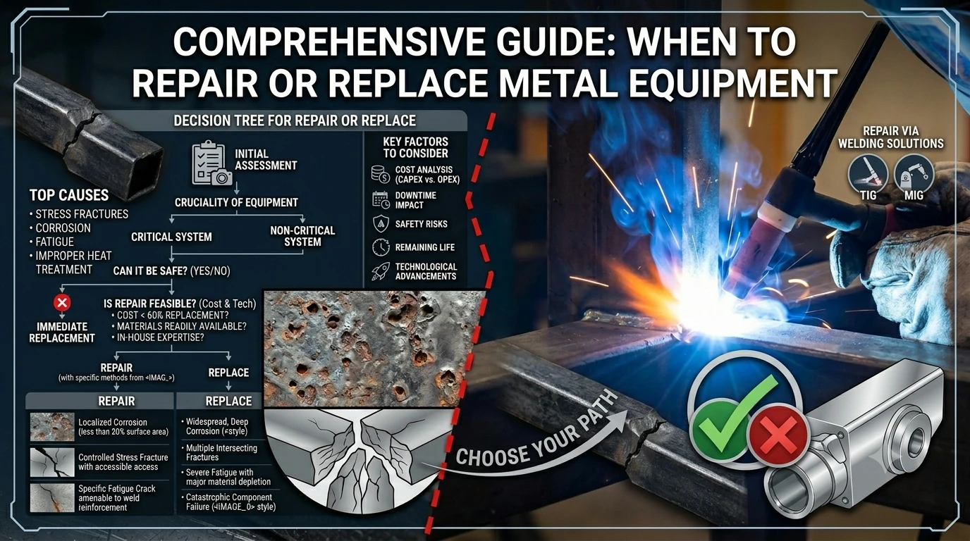 When to Repair or Replace Metal Equipment: A Comprehensive Guide